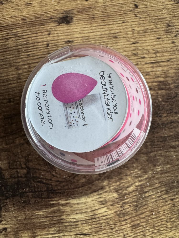 Beauty blender oryginal gąbka gąbeczka do makijażu różowa