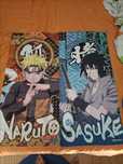 Tapete decorativo Naruto e Sasuke