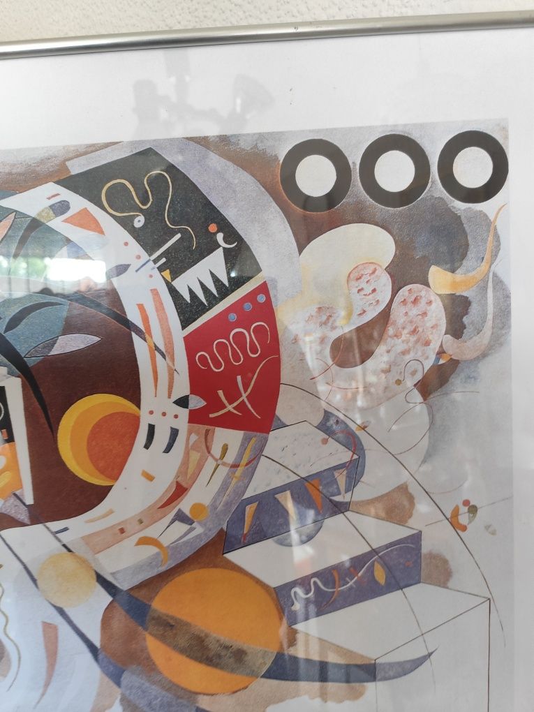 Kandinsky plakat poster vintage retro prl