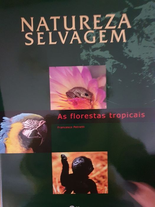 6 livros Enciclopedia "natureza selvagem"