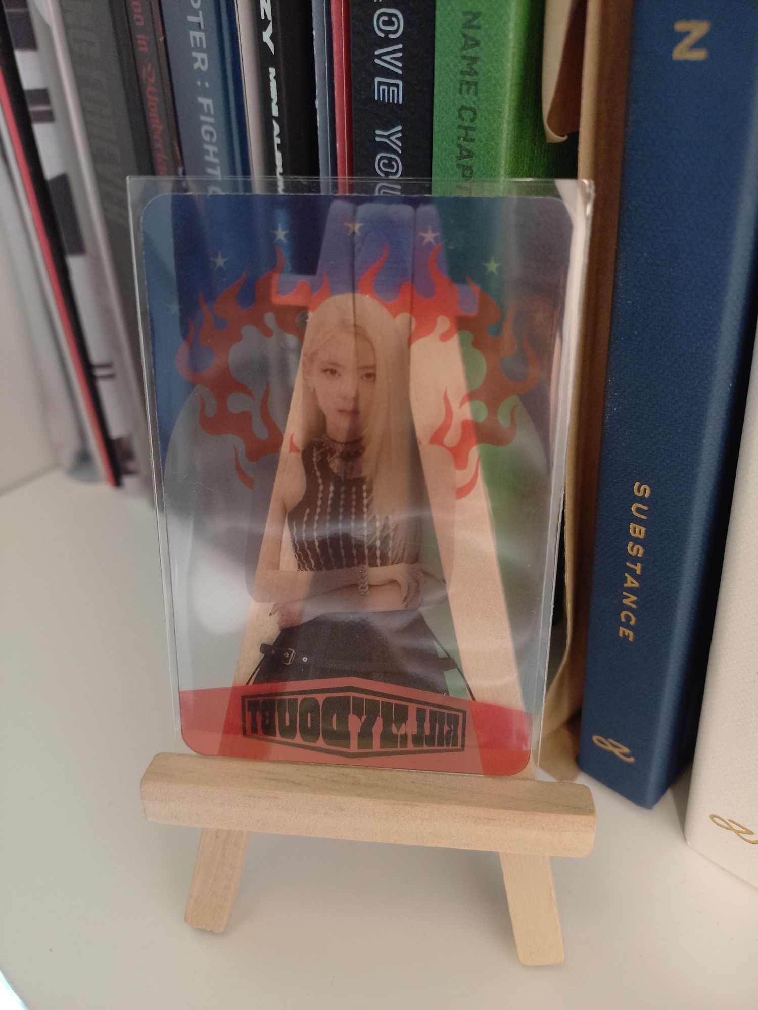 kill my doubt itzy album kpop lia photocard karta kmd pc  clear  card