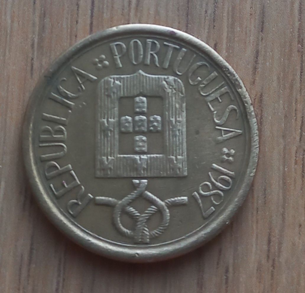 10 escudo 1987 r. Portugalia