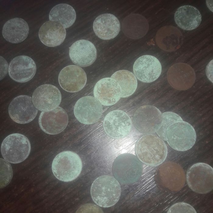 Монета 1/2 1912год -1913год40штук