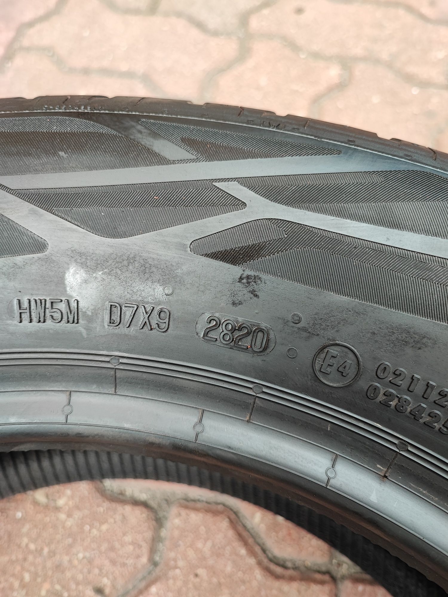 Opona 215/60r16 CONTINENTAL ECO CONTACT 6 2020r 6.2mm EcoContact 6