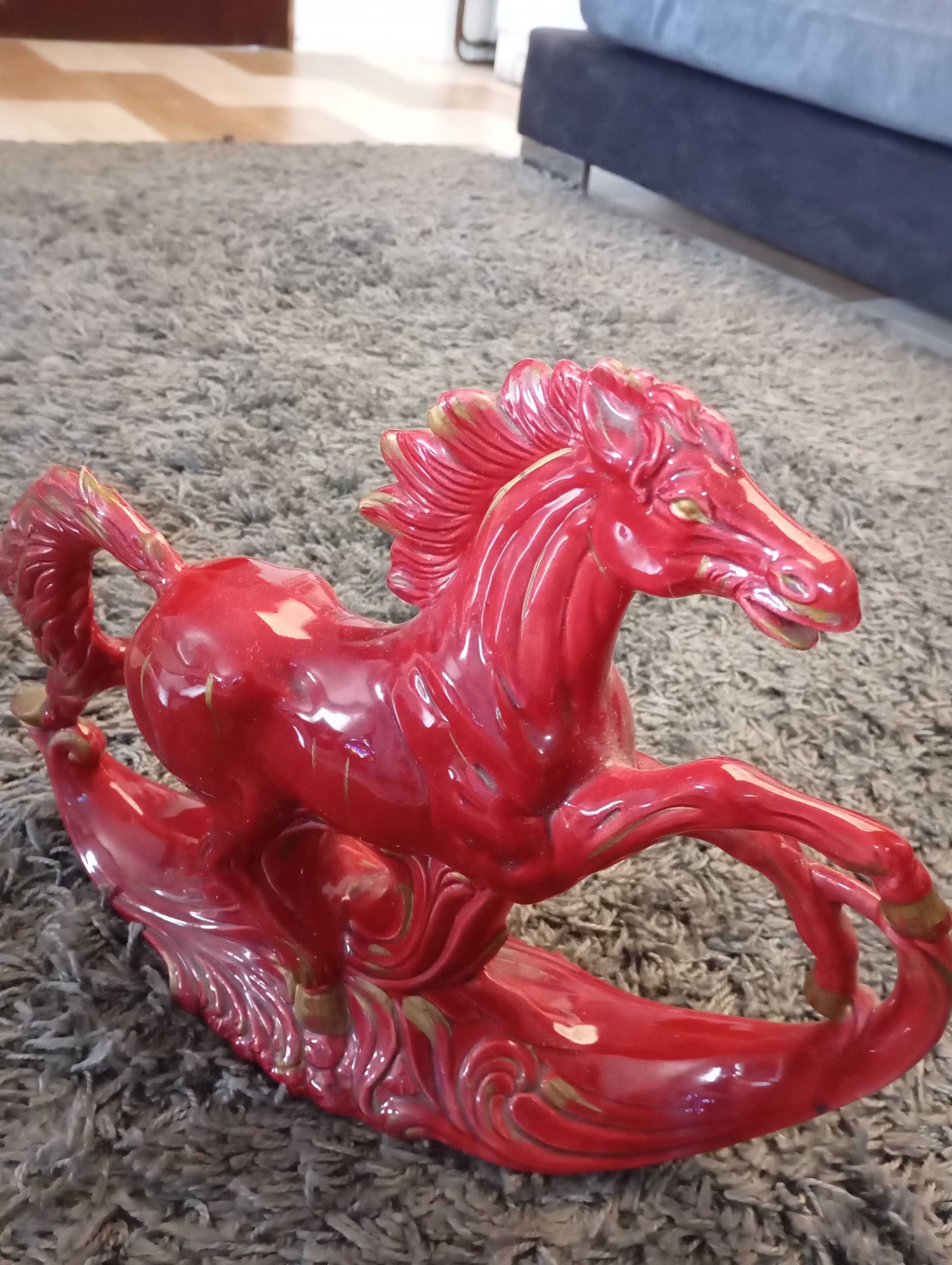Cavalo e Cão em Cerâmica