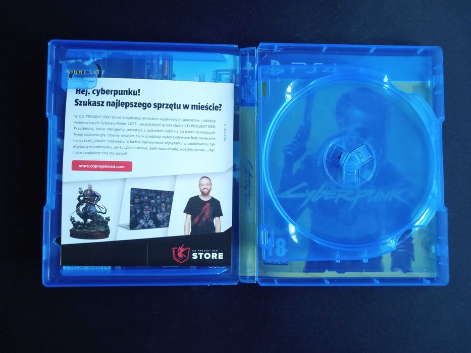 Cyberpunk 2077 PS4 PL pudełko