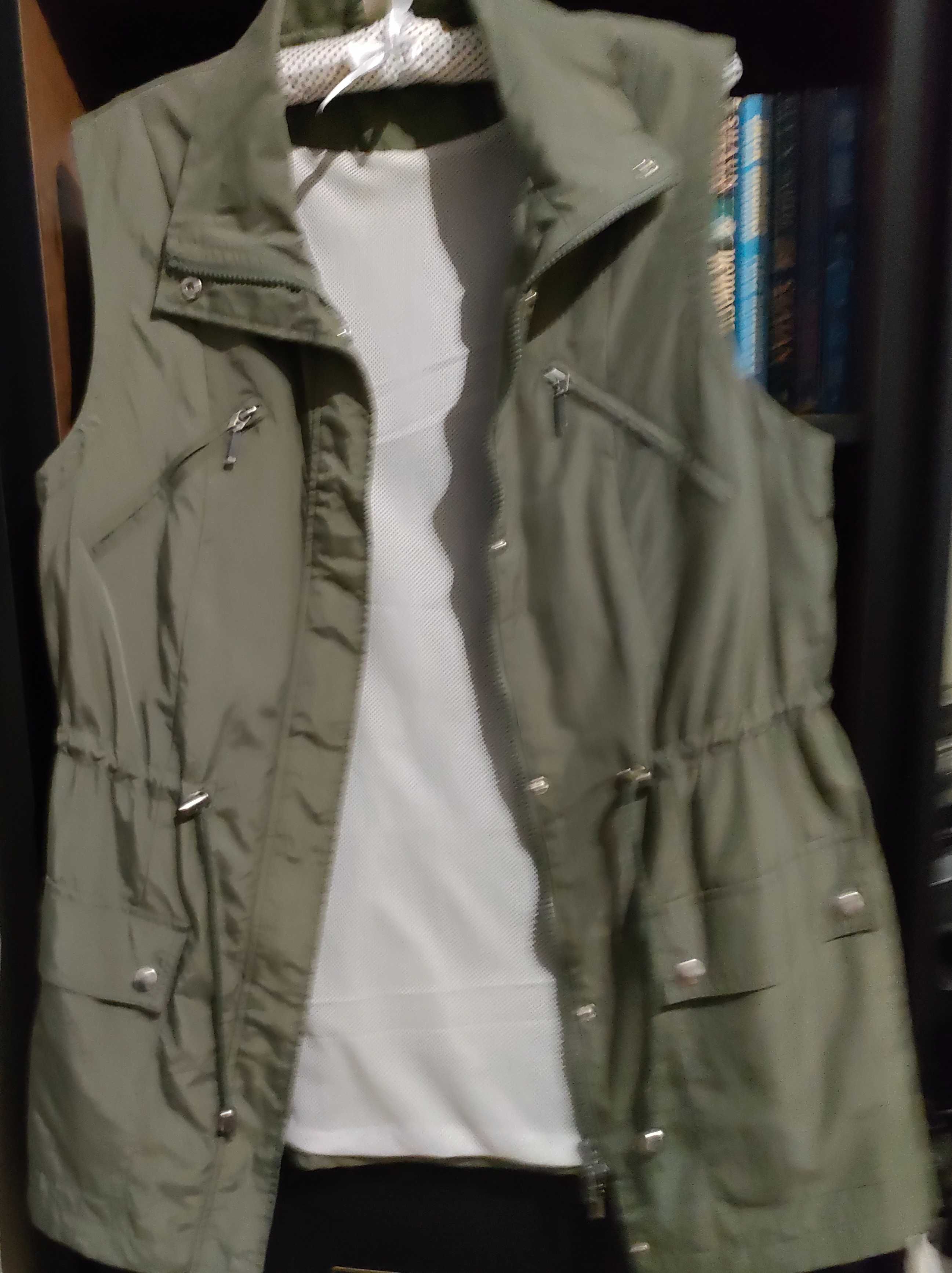 Kamizelka khaki rozmiar 40