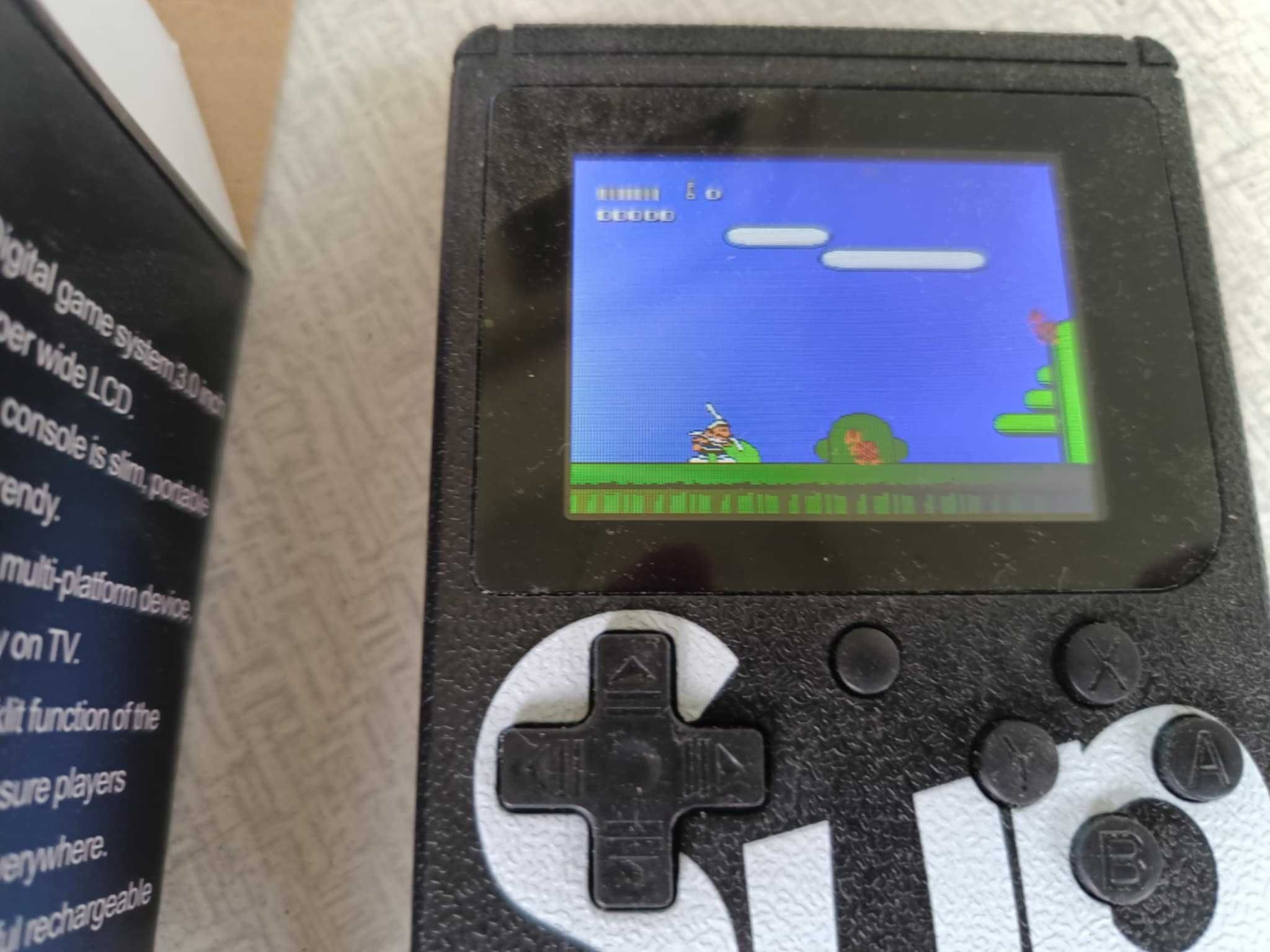 Mini przneośna  RETRO GRA SUP GAME BOX (400 IN 1)