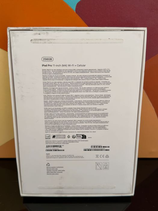 iPad Pro M4 11” Wi-Fi + 5G