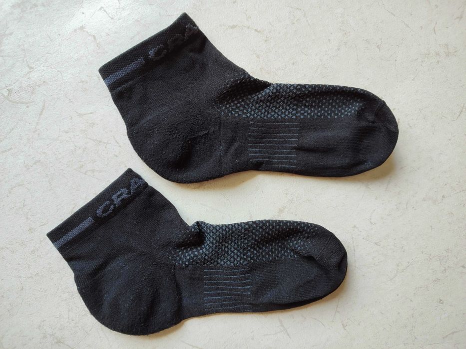 Шкарпетки CRAFT ~35-39 black в'язані