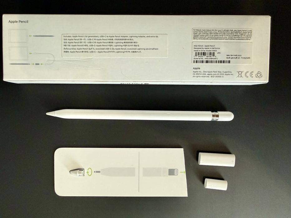 Apple Pencil Gen 1 USB-C and Adapters