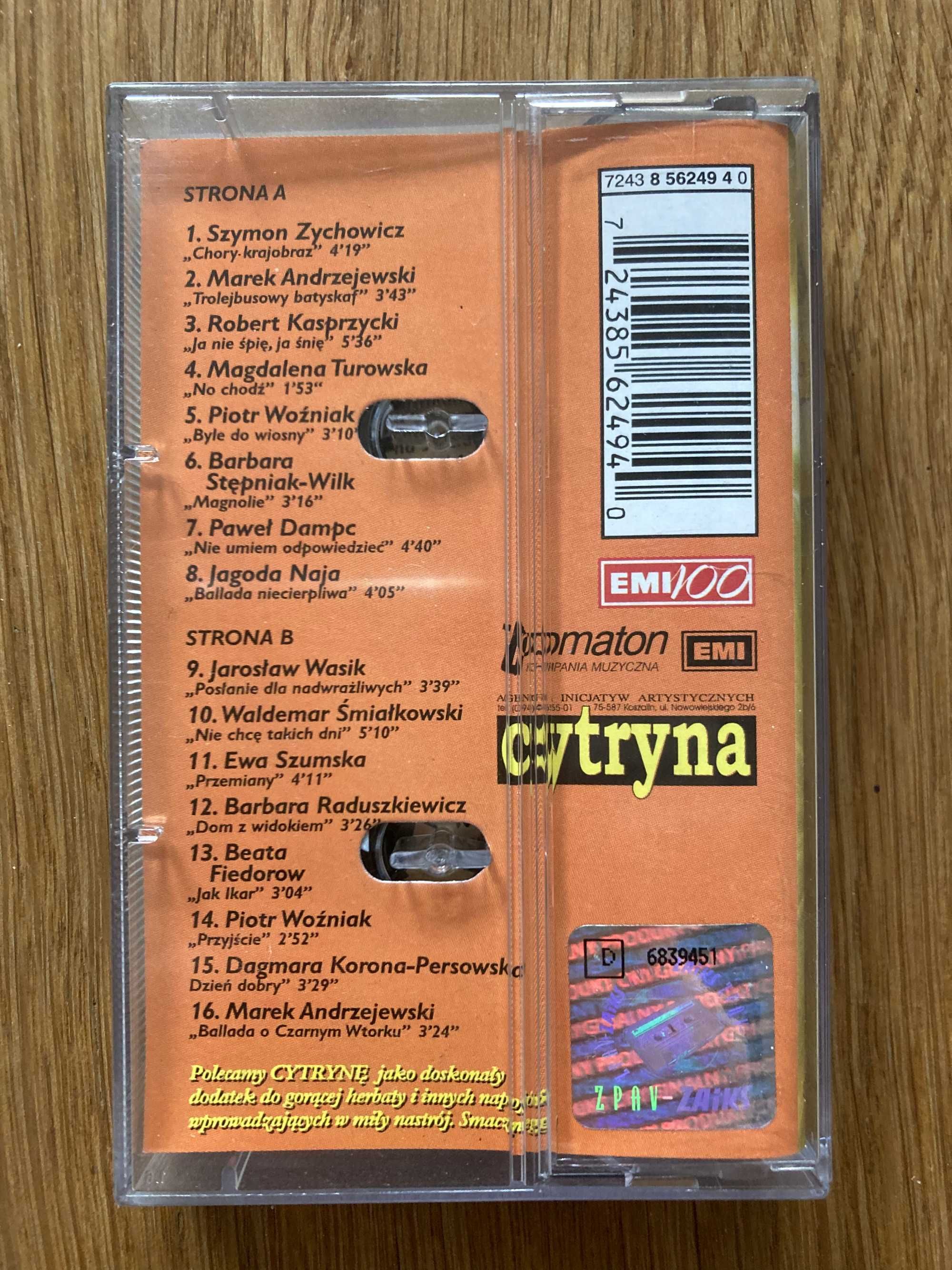 Cytryna kompilacja, kaseta