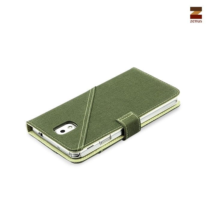 Zenus Cambridge Diary Samsung Galaxy Note 3 Khaki