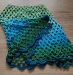 Szydełkowe ponczo damskie handmade