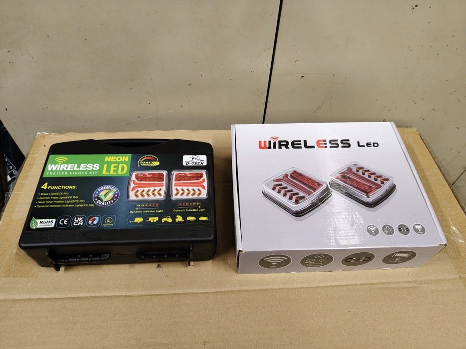 Lampy LED do przyczepy na magnes bezprzewodowe