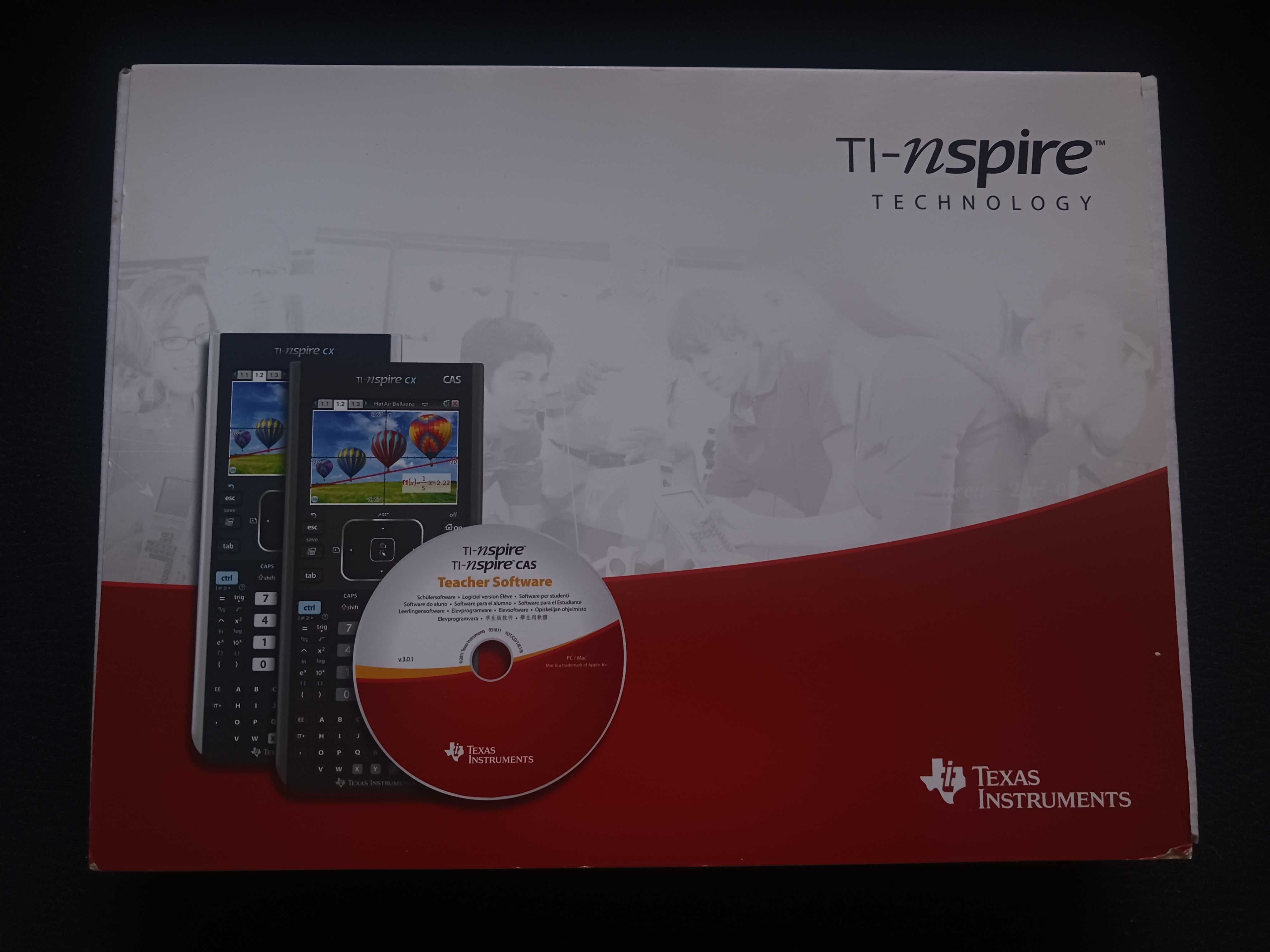 Texas Instruments TI-nspire CX CAS (Inclui Cabos e Manual)