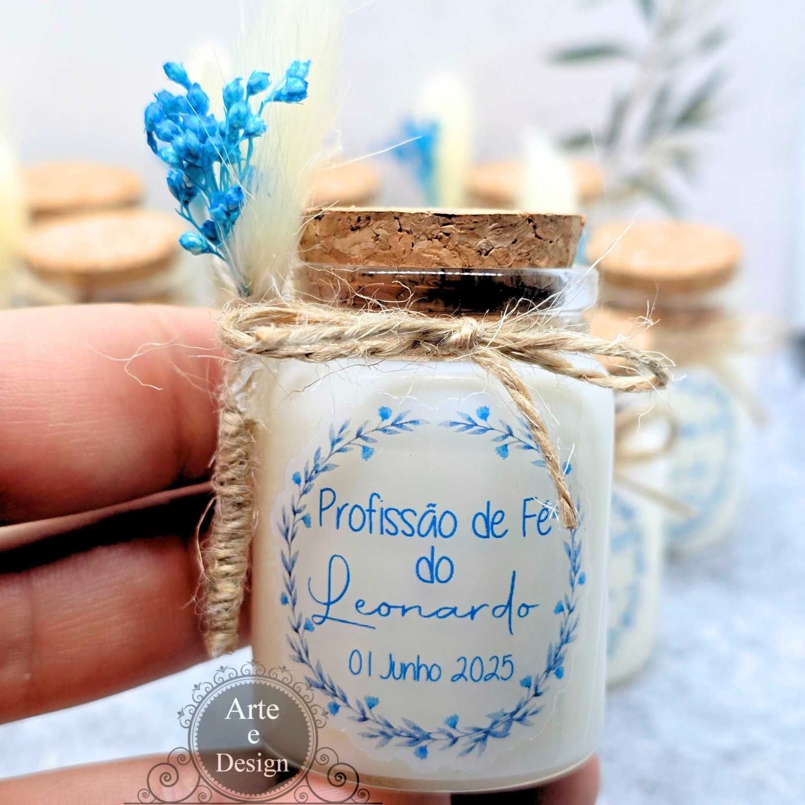 Vela Perfumada Personalizada – Lembrança Única para Momento Especiais