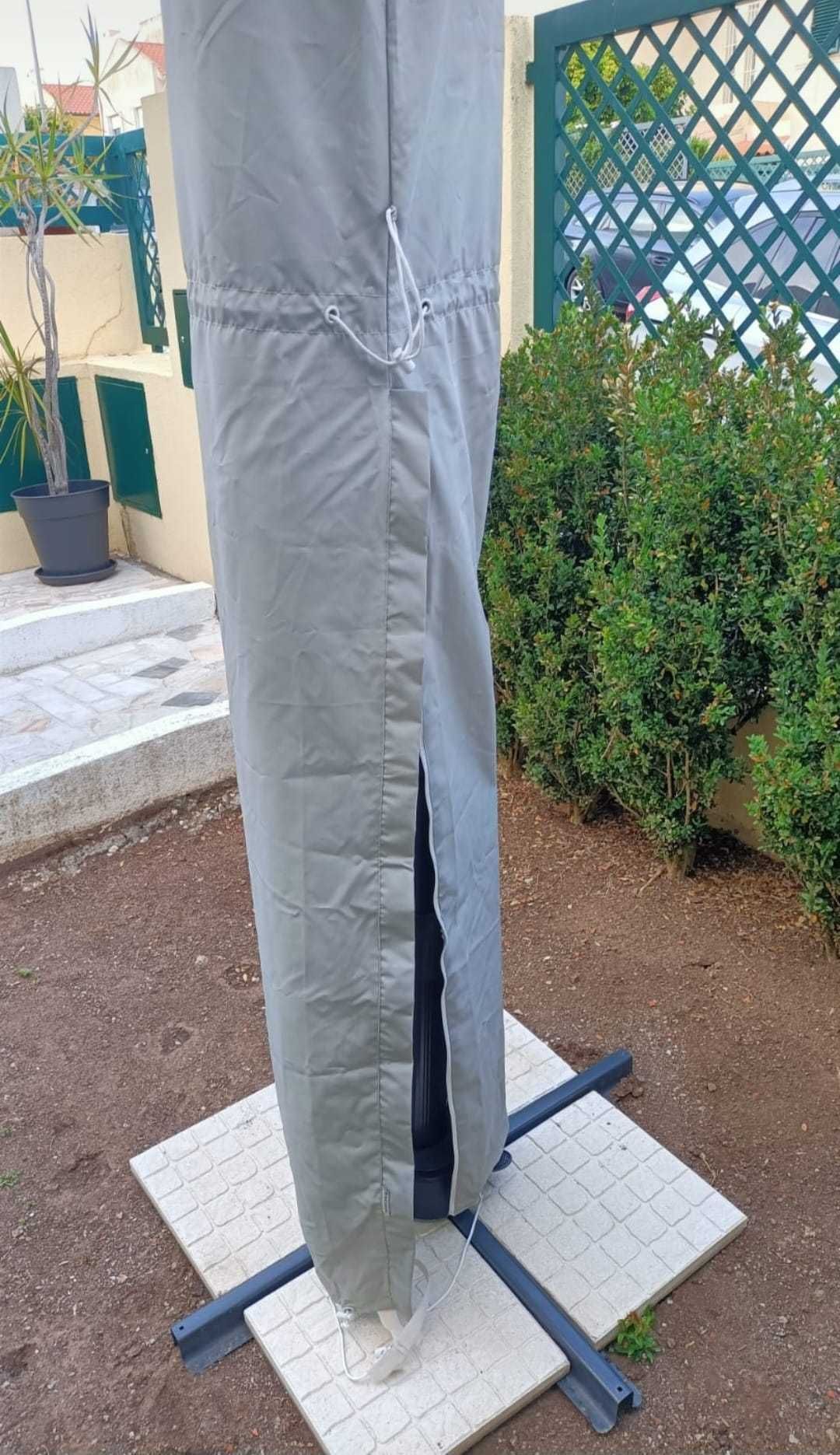 Chapéu de sol grande para exterior/jardim e capa de proteção