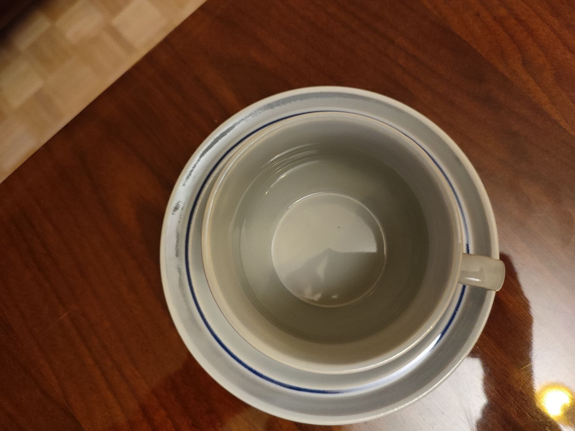 Filiżanki porcelit Pruszków Lotos