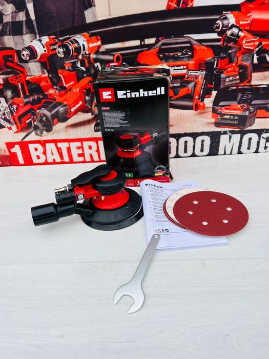 Ексцентрикова пневматична шліфувальна машина Einhell TC-PE 150