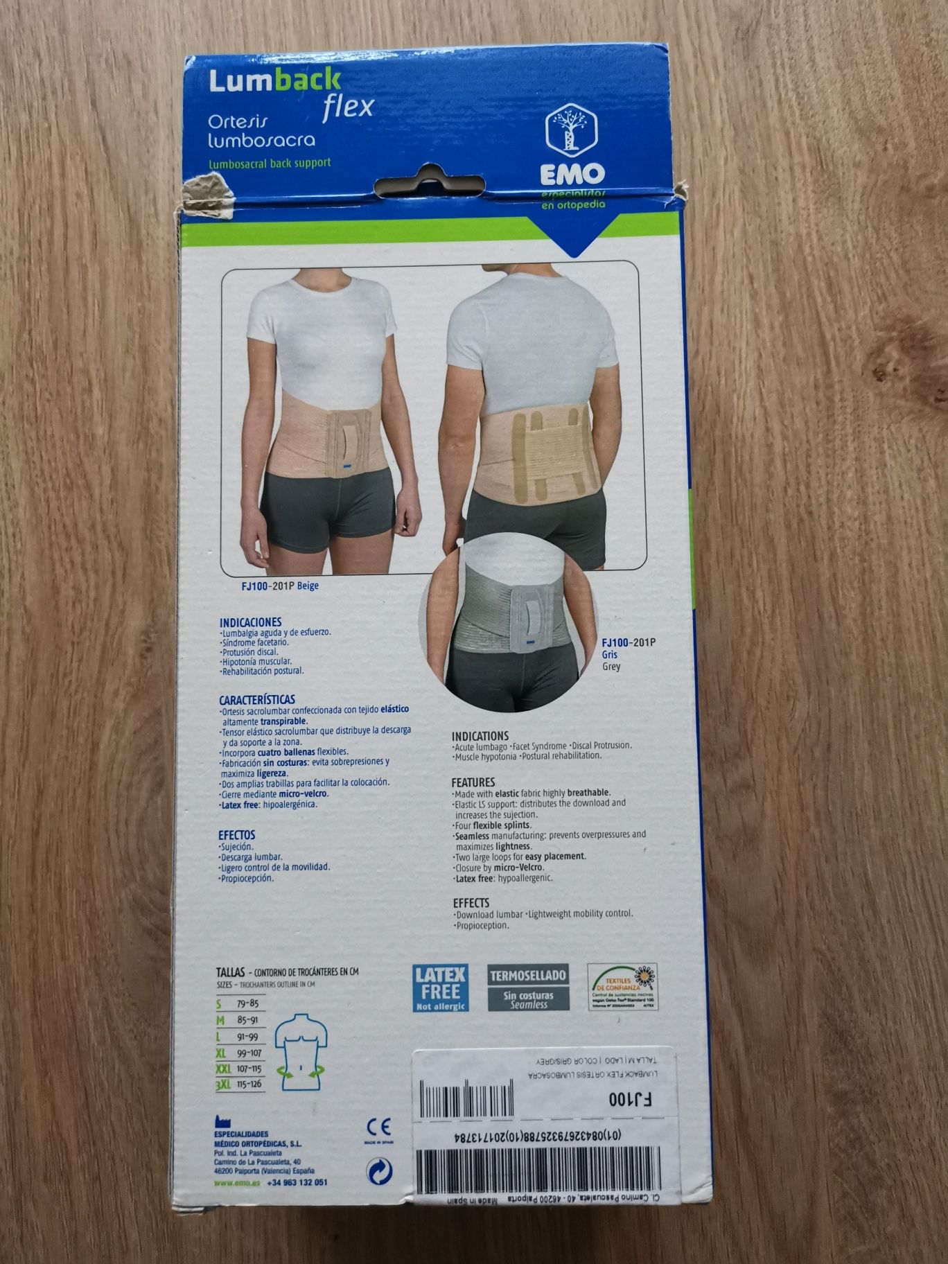 Orteza LUMBACK FLEX FJ100. Polecam!