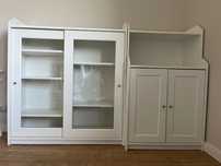Witryna + komoda komplet Hagua Ikea