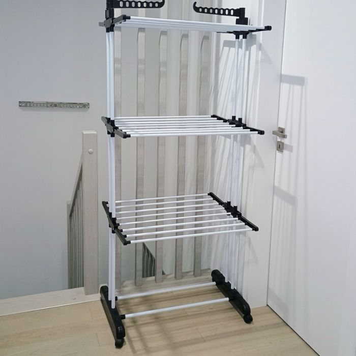 Suszarka na pranie ubrania bieliznę składana stonąca składana DUŻA