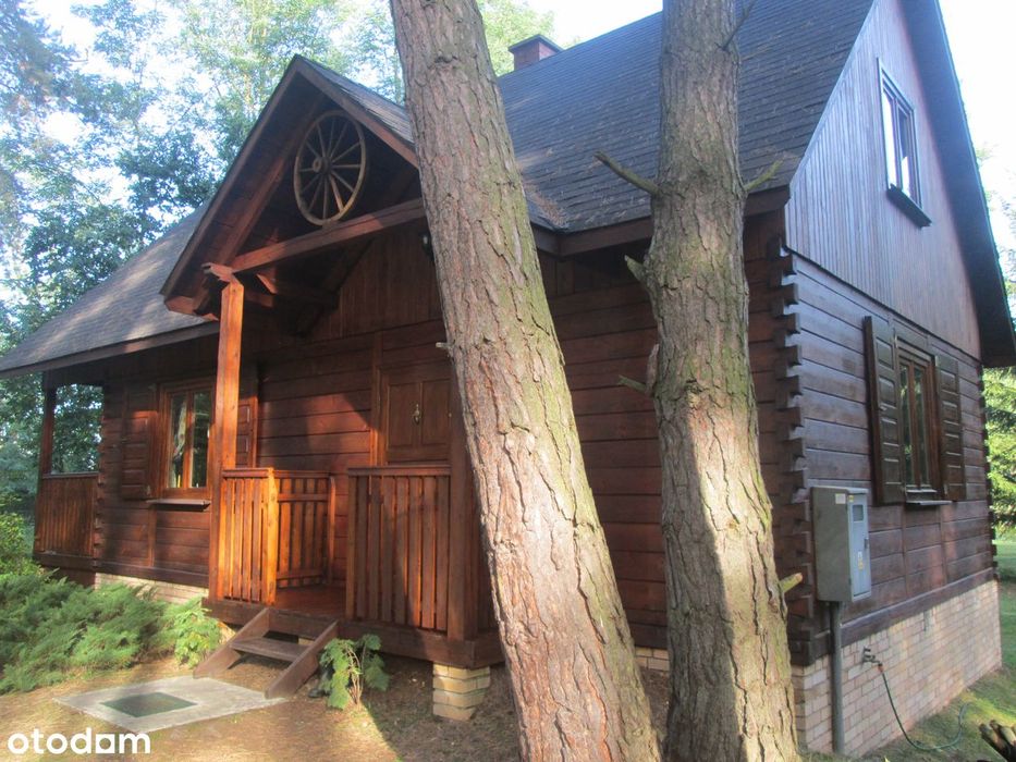 Dom  100 m2  rekreacyjny w lesie na Roztoczu blisko rzeki Tanew