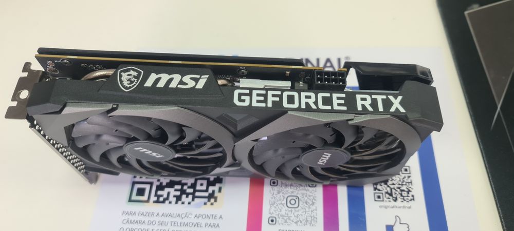 Placa gráfica RTX 3060 ti  (Nova em folha)