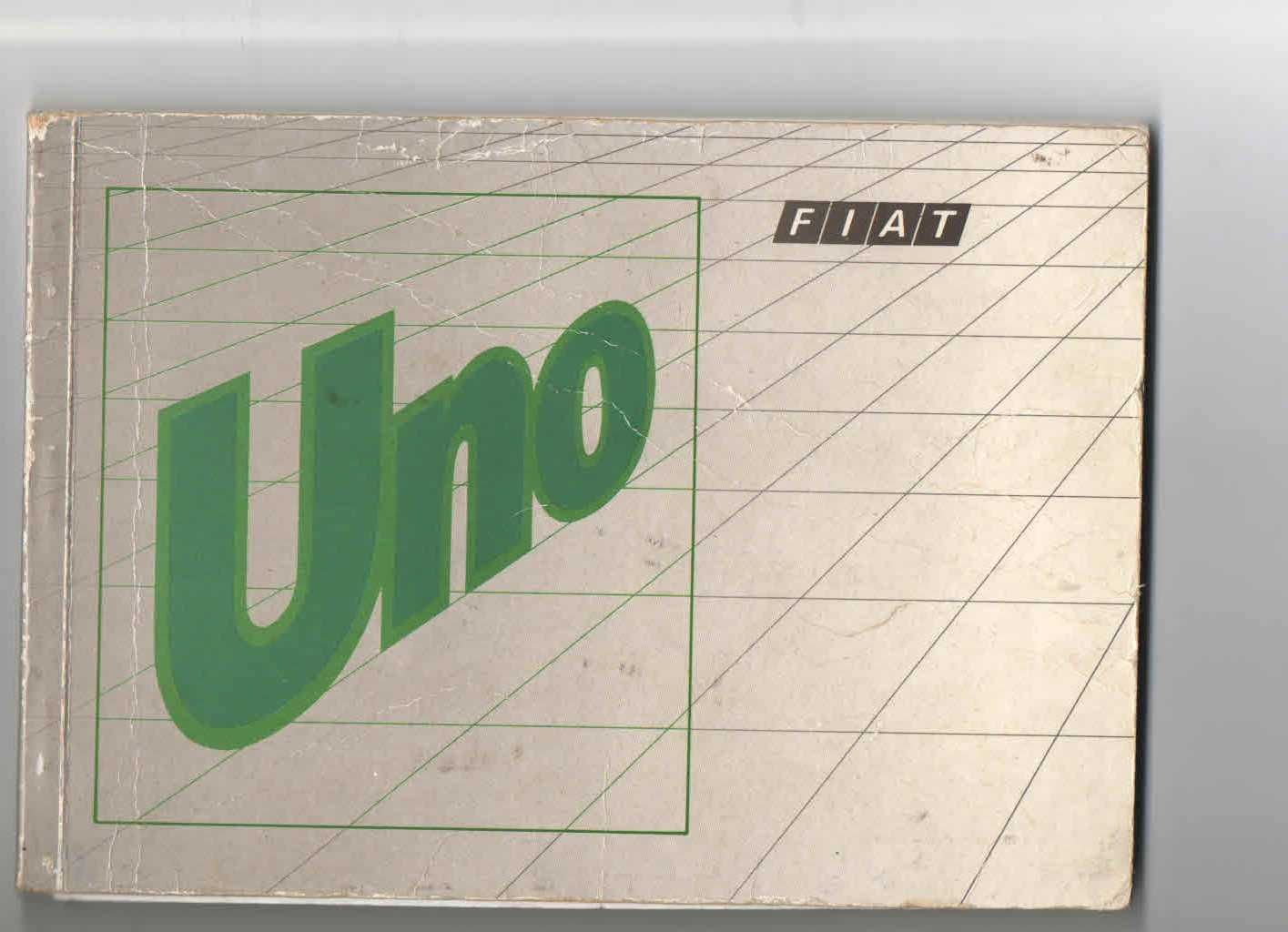 Fiat UNO fabryczna instrukcja obsługi + spis serwisów