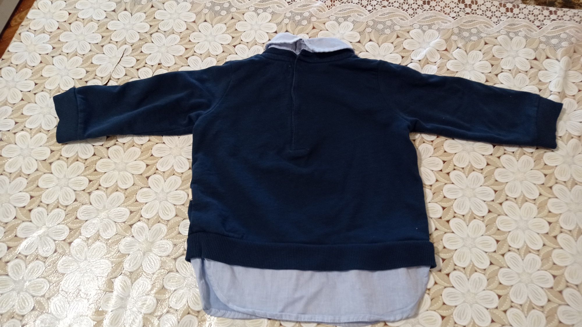 Нарядный свитер обманка для мальчика