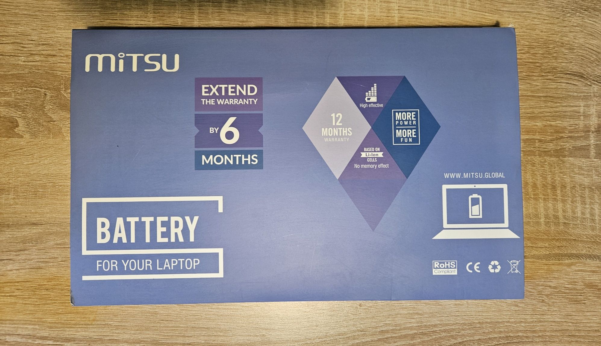 Bateria Mitsu 3900mAh 11.4V do laptopa Asus UX310
