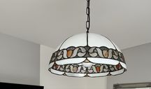 Żyrandol lampki tiffany
