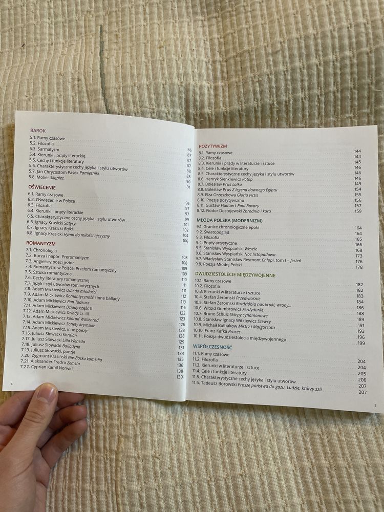 Reperytorium do matury vademecum J.polski rozszerzony i podstawowy