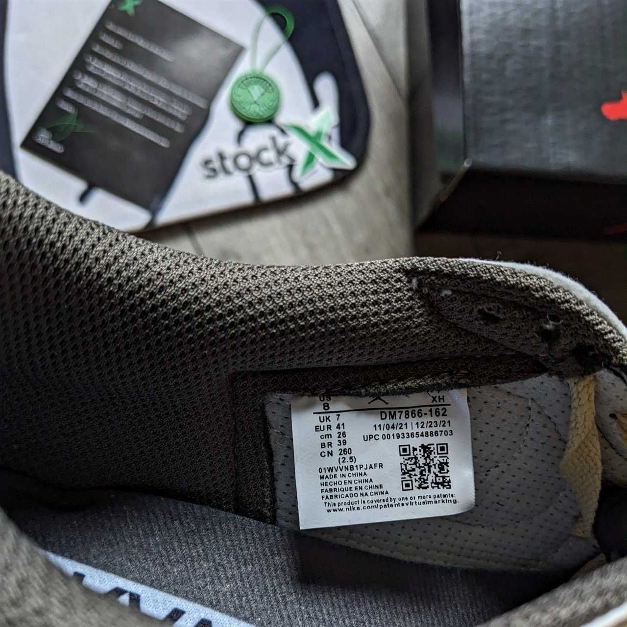 Кроссовки Nike Air Jordan 1 Low x Travis Scott 'Sail and Ridgerock'