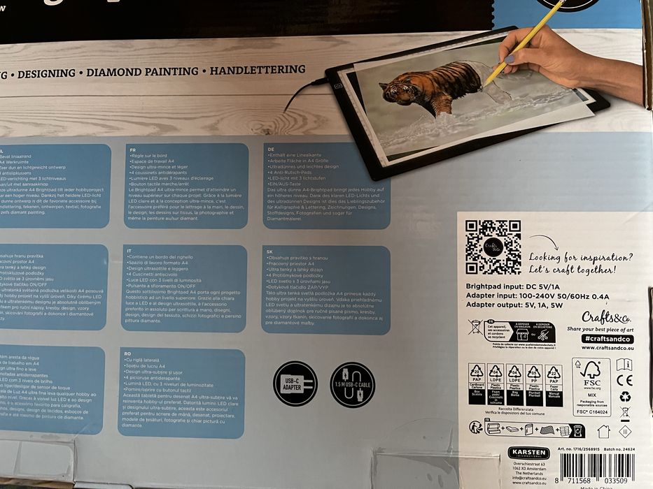 Світодіодний планшет для малюванняі перемальовування