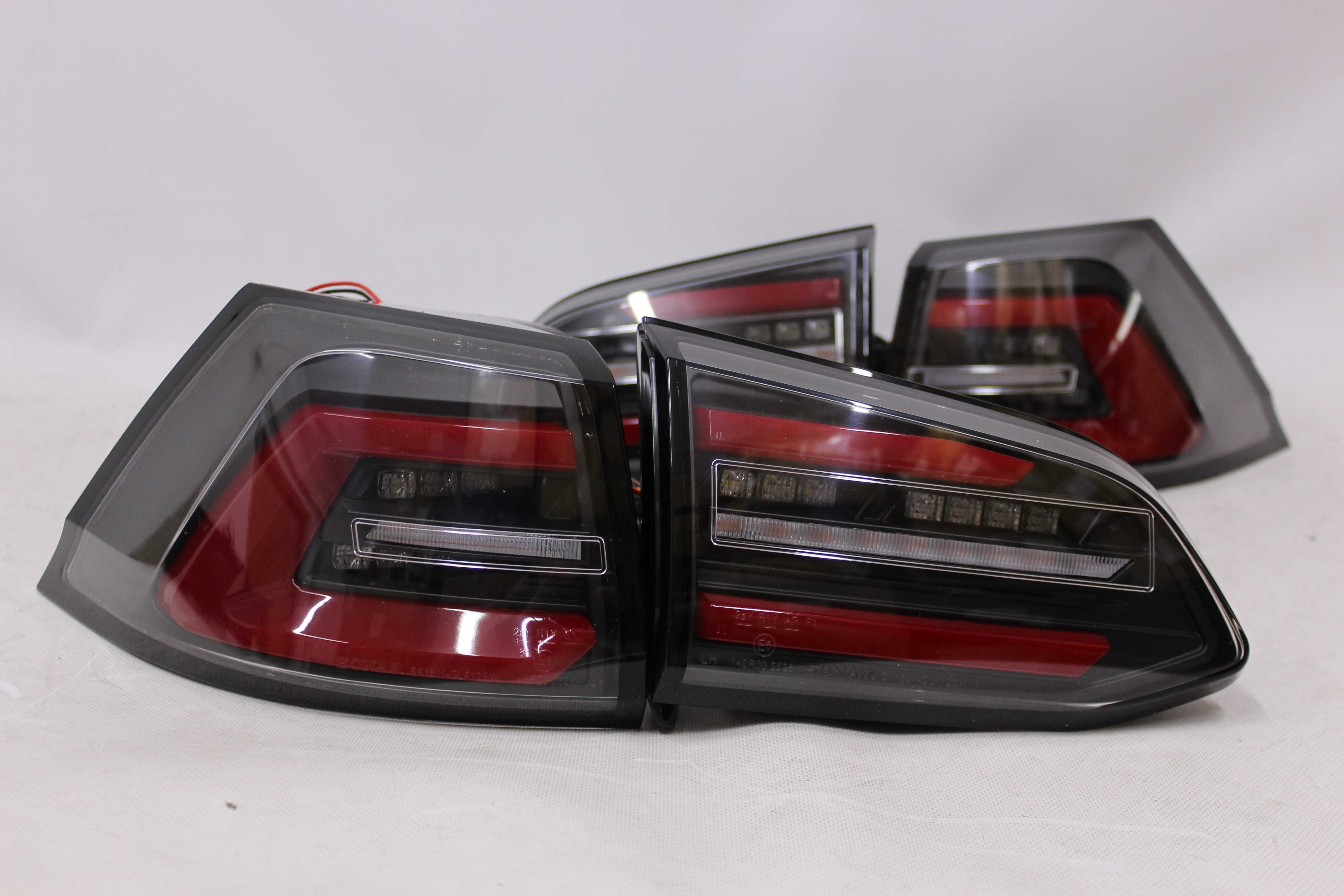 Lampy tył tylne VW GOLF VII 7 13-17 SW KOMBI Dynamic FULL LED BAR NEON