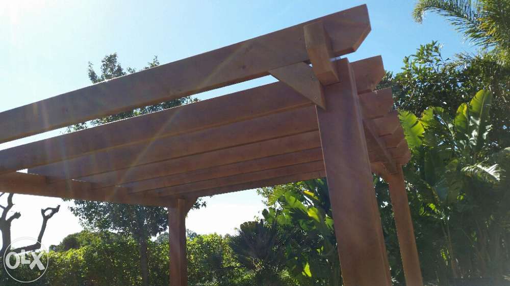 pergola em madeira - Madeira&conforto - prg.2