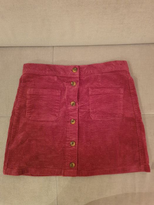 Sztruksowa spódnica next w rozmiarze 146