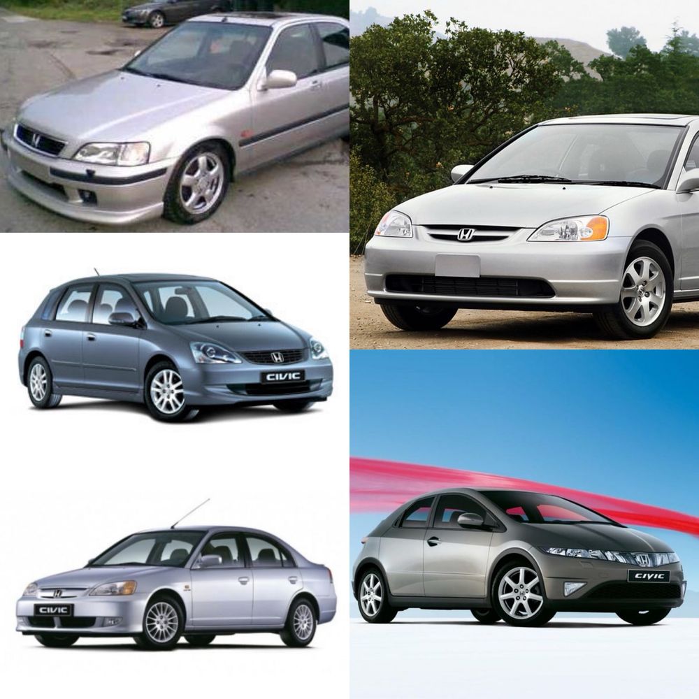 Honda Civic кузов EG,EK,EJ,EU,ES,EM,4D,5D Хонда сивик (запчасти)