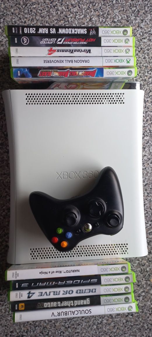 Xbox 360/1 comando/10 jogo