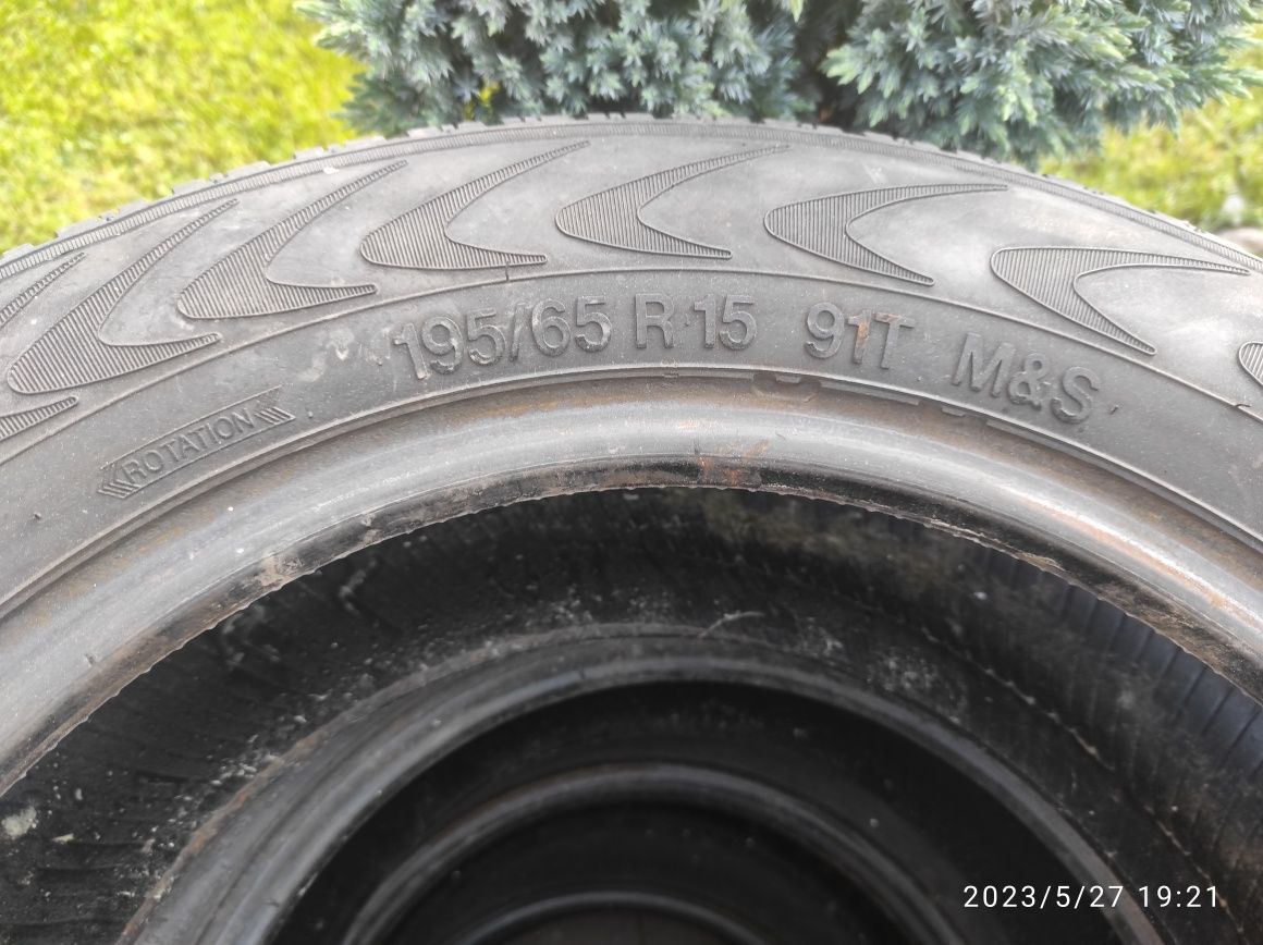 Opony zimowe 195/65R15