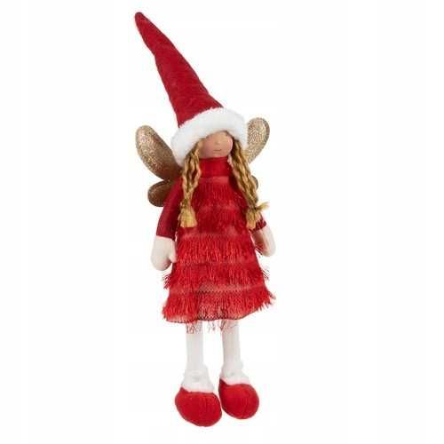 Wróżka Świąteczna Anioł Figurka Elf Dekoracja XL 40cm