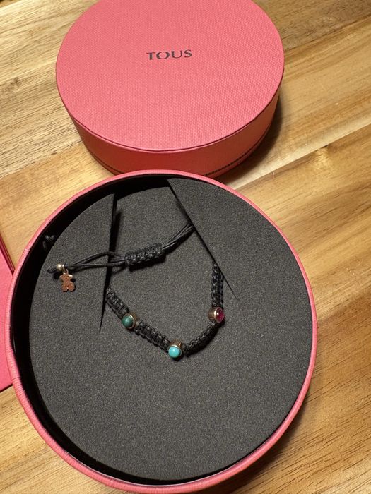 TOUS bransoletka Super Power kamienie pudelko torebka