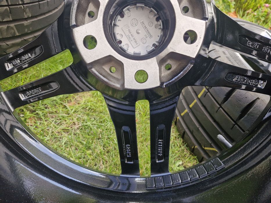 Koła letnie BMW 3 E46 E90 18" 5x120 Borbet XRT Chrom Shadow 225/40