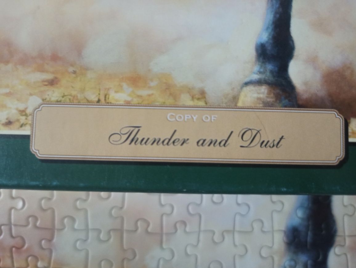 Puzzle Castorland Thunder and Dust zielona seria