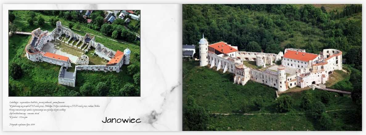 Fotoksiążka A4 Zamki i Pałace Polski południowo-wschodniej 86 stron