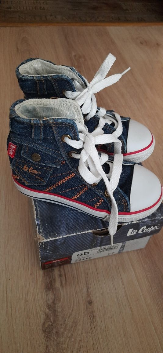 Кеди дитячі для хлопчика Lee Cooper 24р. Б/у