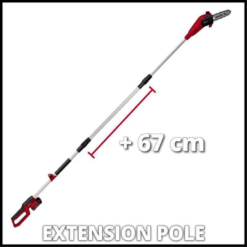 Высоторез аккумуляторный Einhell GC-LC 18/20 Li + аккумулятор/зарядка