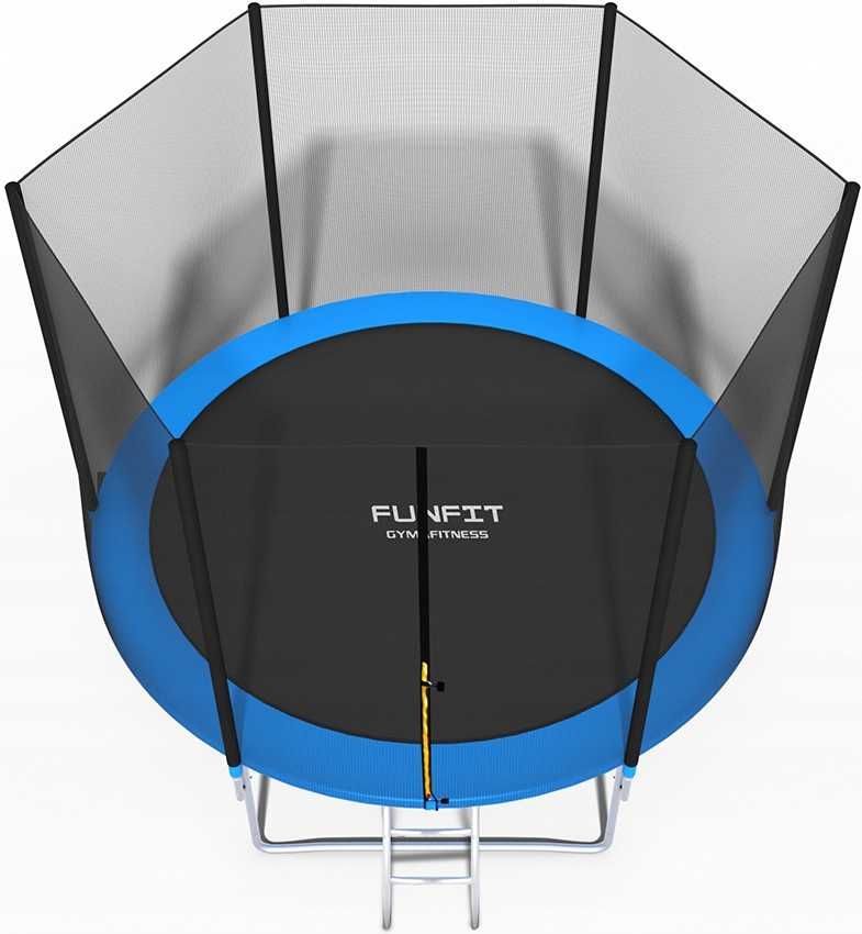 TRAMPOLINA Ogrodowa 312CM Z Siatką Drabinka GRATIS FUNFIT